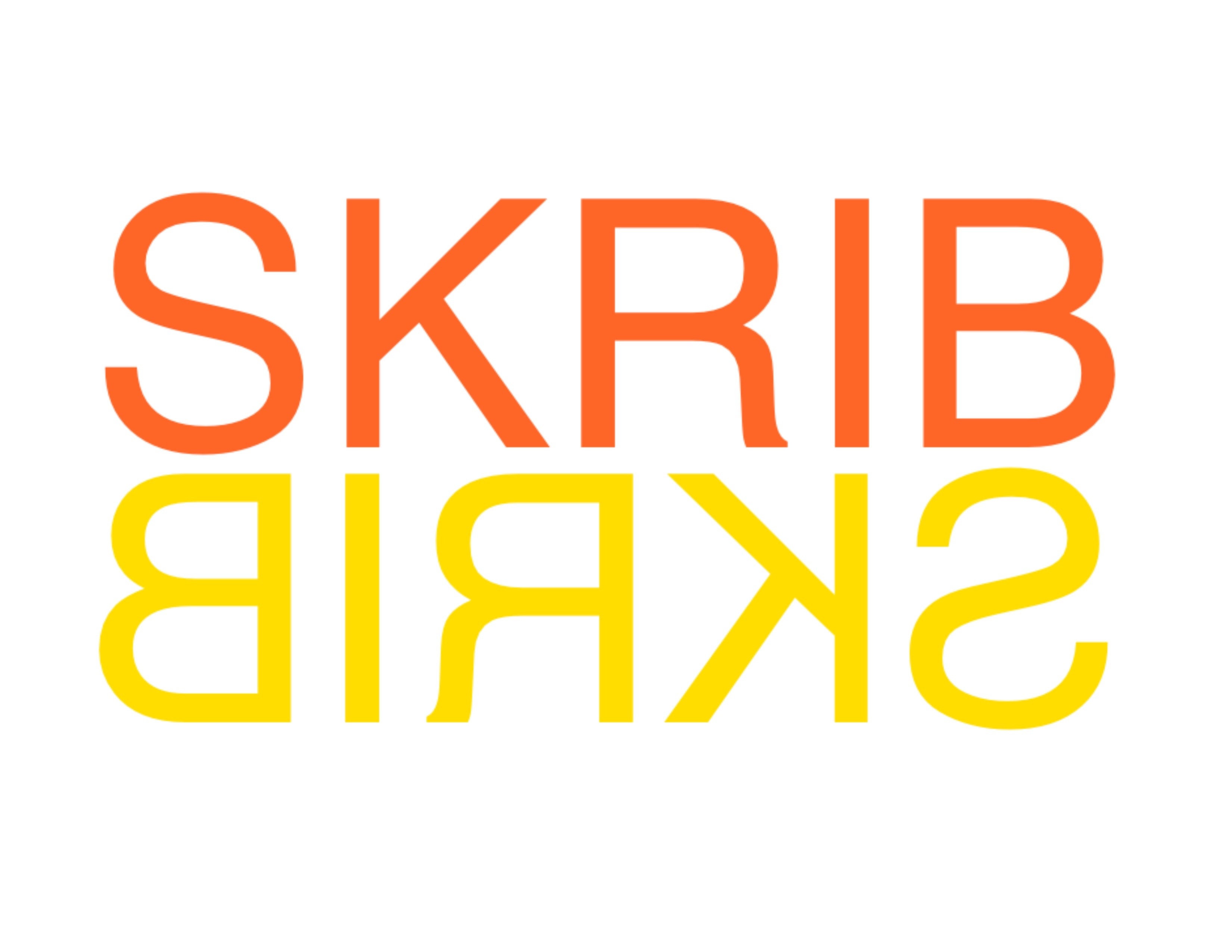 image of the journal logo, SKRIB